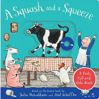 Afbeelding van A Squash and Squeeze: Push, Pull Slide Book