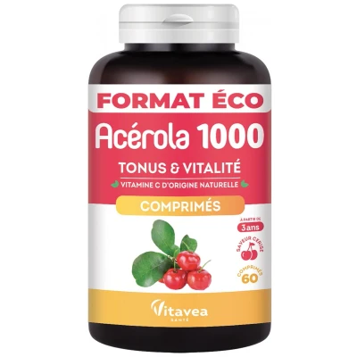 Afbeelding van Vitavea Acerola 1000 60 Tabletten