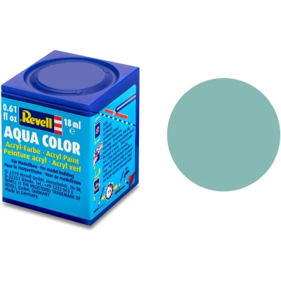 Afbeelding van Lichtblauw Mat Aqua Color 18 Ml Revell Modelbouwverf Op Waterbasis