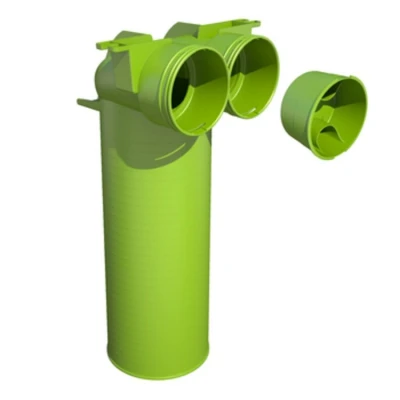Afbeelding van Ubbink Air Excellent AE48c ventieladapter 90 125 met 1 afdekkap