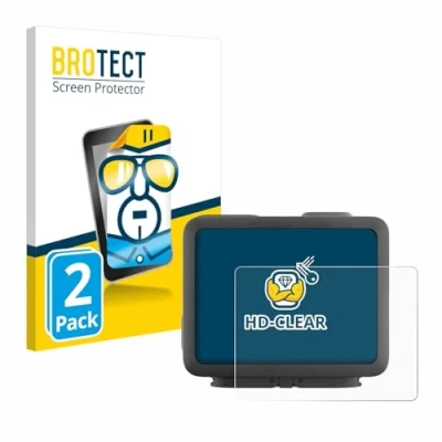 Afbeelding van BROTECT Screenprotector voor GoPro Hero 4k Folie Beschermfolie transparant (2 Stuks)