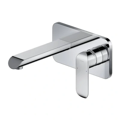 Afbeelding van OMNIRES Y Inbouw wastafelkraan, 2 gats installatie,met inbouwdeel, chroom Y1215HCR