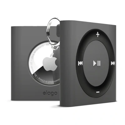 Afbeelding van Elago W7 Retro Airtag Case Black