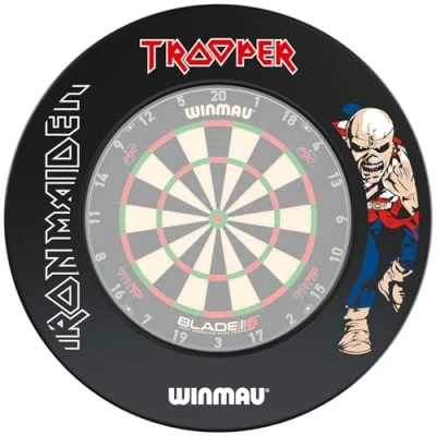 Afbeelding van WINMAU Iron Maiden Trooper Dartbord omlijsting