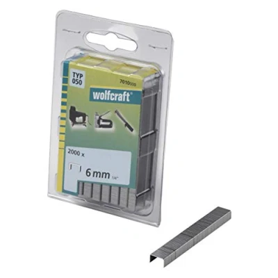 Afbeelding van Wolfcraft 7010000 Nieten met plat draad Type 50 2000 stuk(s)