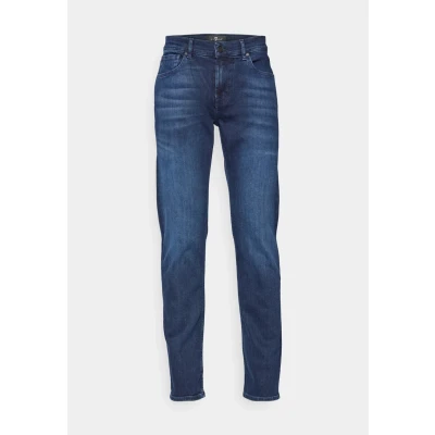 Afbeelding van 7 for all mankind Slimmy LUXE Performance Slim fit jeans, Heren, Maat: 30, Dark blue