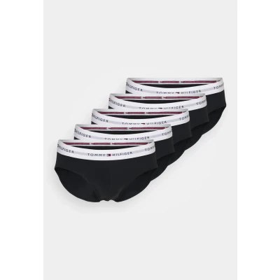 Afbeelding van Tommy Hilfiger Brief 5 PACK Slip, Heren, Maat: Small, Black