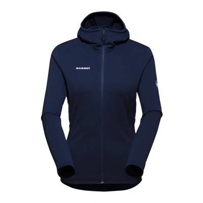 Afbeelding van Mammut Aconcagua Light ML Hooded Sweater met rits, Dames, Maat: XL, Marine