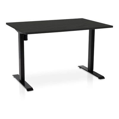 Afbeelding van MRC EASY elektrisch ARBO zit sta bureau 120x80cm wit zwart eiken
