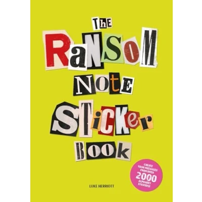 Afbeelding van The Ransom Note Sticker Book: Thousands of Letters for Your Anonymous Messages