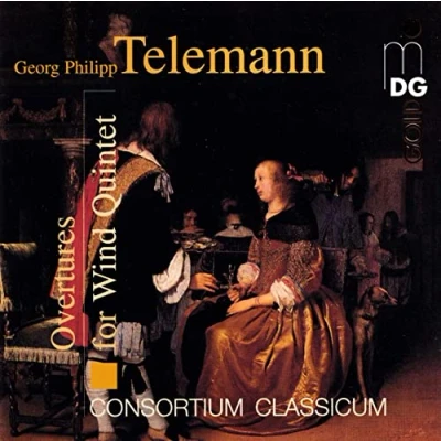 Afbeelding van Consortium Classicum Overtures For Wind Quintet (CD)