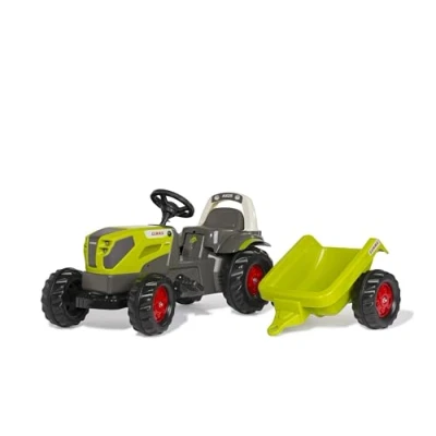 Afbeelding van Tractor Rolly Kid Claas Axos Met Aanhanger en Sche