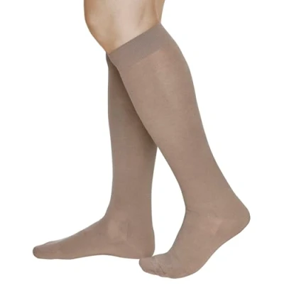 Afbeelding van VITSOCKS 80% Merino Wollen Winter Kniekousen Heren, Warme Lange Sokken, Zacht Ademend, beige, 44 46