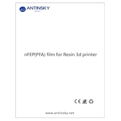 Afbeelding van Antinsky nFEP Film 220 * 310mm (8.66 12.2in) 1pc PFA Release voor LCD Resin 3D Printer Phrozen Sonic Mighty 8k 10 inch.