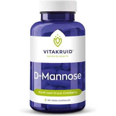 Afbeelding van 2x Vitakruid D Mannose 500 90 vegacapsules