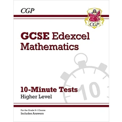 Afbeelding van GCSE Maths Edexcel 10 Minute Tests Higher (includes Answers)