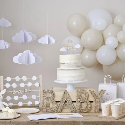 Afbeelding van Cadeau Tasjes &#039;Hello Baby&#039; 5 stuks