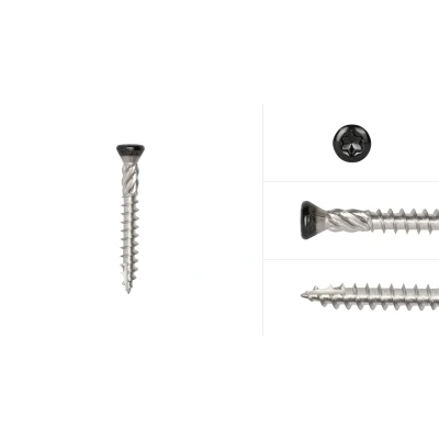 Afbeelding van Tuinschroeven Zwart RVS 410 5 x 40 mm Torx 25 met snijpunt Doos 200 Stuks