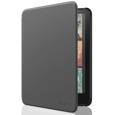 Afbeelding van MoKo Case for All new 7&quot; Kindle Paperwhite(12th Generation 2024) and Colorsoft Signature Edition 2024, Lightweight Shell Cover with Auto Wake/Sleep Paperwhite Space Gray