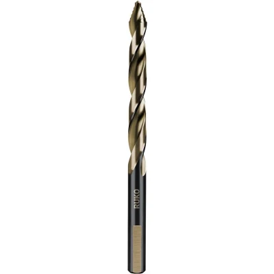 Afbeelding van RUKO 259080E HSSE Co 5 Metaal spiraalboor 8 mm Gezamenlijke lengte 117 DIN 338 3 vlakken schacht 1 stuk(s)