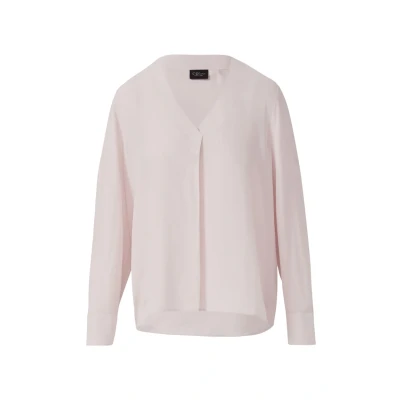 Afbeelding van s.Oliver Black Label MIT Gerafftem ÄRMELSAUM Blouse, Dames, Maat: 32, Altrosa