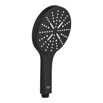 Afbeelding van Grohe rainshower smartactive 130 handdouche met 3 straalsoorten 9 5 l m kleur phantom black 22127kf0