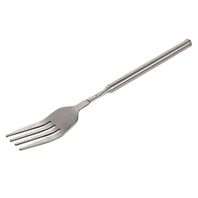 Afbeelding van Yosoo Telescopische Vork Uitschuifbare Lange Handvat Barbecue Toasting Diner Fruit Dessert Bestek