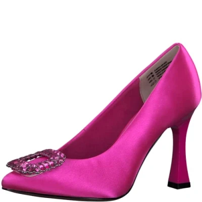 Afbeelding van MARCO TOZZI Dames 2 22421 20 pumps, Roze satijn, 38 EU, EU