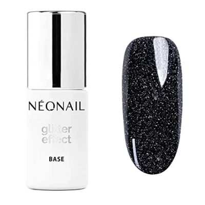 Afbeelding van NEONAIL basis met glittereffect 7,2 ml Black Shine