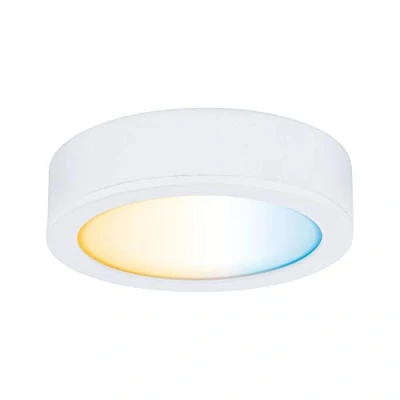 Afbeelding van Paulmann 99952 LED meubellamp Clever Connect spot Disc tunable white 12 V rond incl. 1x2,1 watt dimbaar wit mat kunststof 2700 6500K
