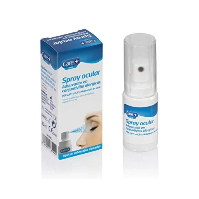 Afbeelding van Care + Spray Ocular alivio para ojos irritados, secos y rojos 0,3% Hialuronato de socio Adyuvante en conjuntivitis alérgicas 10ml