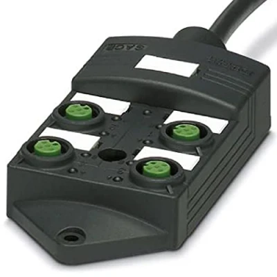 Afbeelding van Phoenix Contact SACB 4/ 4 10,0PUR SCO P 1452408 Passieve sensor/actorbox M12 verdeler met kunstof schroefdraad 1 stuk(s)
