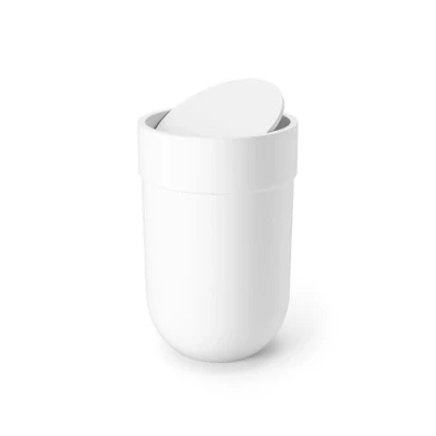 Afbeelding van Umbra Afvalemmer Touch Wit 19,1x19,1x26cm