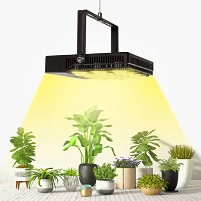 Afbeelding van SANSI LED Grow Light voor kamerplanten, 45W (450 Watt equivalent), PPF 112 umol/s full spectrum met optische lens hoge PPFD