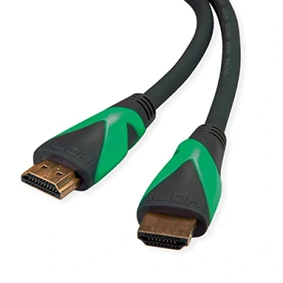 Afbeelding van ROLINE GREEN ATC 8K HDMI Ultra HD kabel met Ethernet, ST/ST, zwart, 3 m