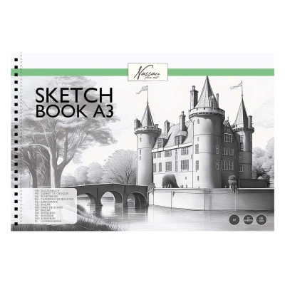 Afbeelding van Creative Craft Group Schetsboek a3 met scheurlijn, 130grams
