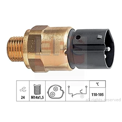 Afbeelding van Temperatuurschakelaar, radiateurventilator EPS 1.850.273