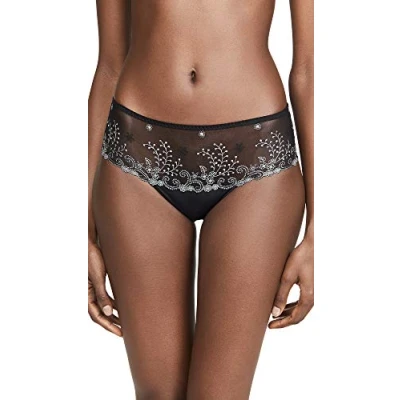 Afbeelding van Simone Pérèle dames Delice shortje met kant in de kleur Zwart, maat: 42