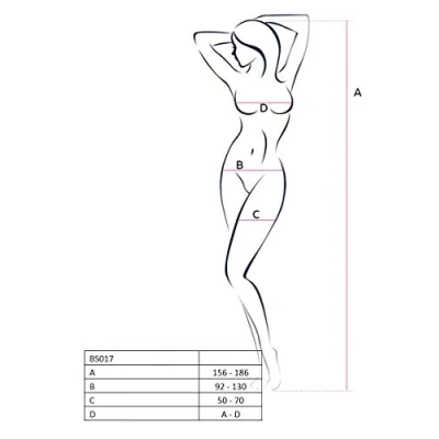 Afbeelding van Zwarte Catsuit Met Open Kruis En Decolleté Passion