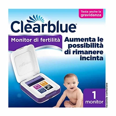 Afbeelding van Clearblue Geavanceerde vruchtbaarheidsmonitor met touchscreen, ovulatietest en zwangerschap, verhoogt je kansen om natuurlijk te ontwerpen 89% (apart verkrijgbaar), verpakking kan variëren