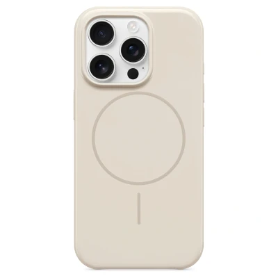 Afbeelding van Beats iPhone 16 case Pro MagSafe, krasbestendige beschermingscase, dun en licht, voering van microvezel steengrijs
