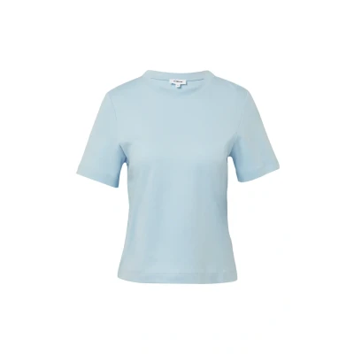 Afbeelding van s.Oliver Tshirt basic, Dames, Maat: 48, Hellblau