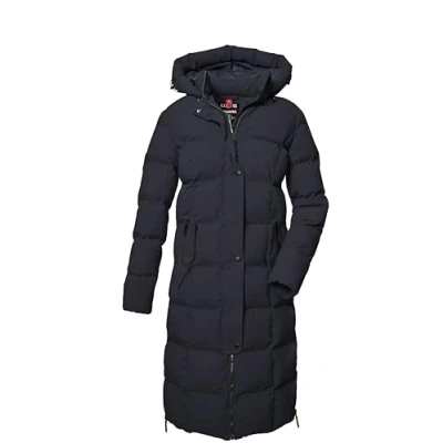 Afbeelding van G.I.G.A. DX by killtec Dames gewatteerde jas/functionele jas met capuchon GW 2 WMN QLTD CT, antraciet, 38, 41338 000