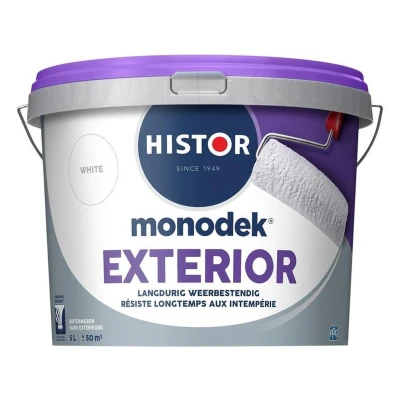 Afbeelding van histor monodek exterior wit 2.5 ltr