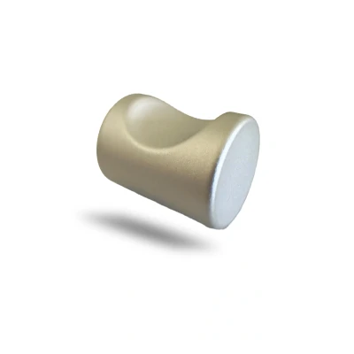 Afbeelding van Handgreep Meubelknop Keukenknop Meubelgreep Zilver 20mm dia
