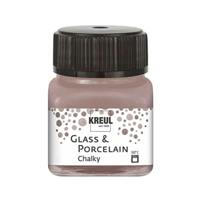 Afbeelding van Glasverf Porseleinverf Mild Mocca Extra Mat Chalky Kreul 20ml