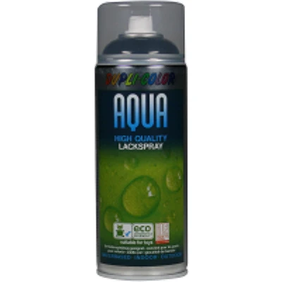 Afbeelding van dupli color aqualine hoogglans ral 9005 zwart 252549 0.35 ltr