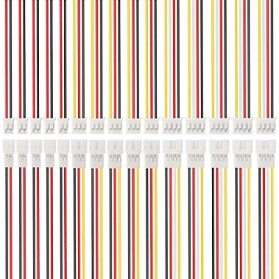 Afbeelding van Youmile 10Pairs 22AWG JST PH2.0 Plug Connector Kabel 2/3/4 Pin Vrouwelijk Man 200mm Draad voor Batterij JJRC H36 H67 Blade Inductrix E010 E013