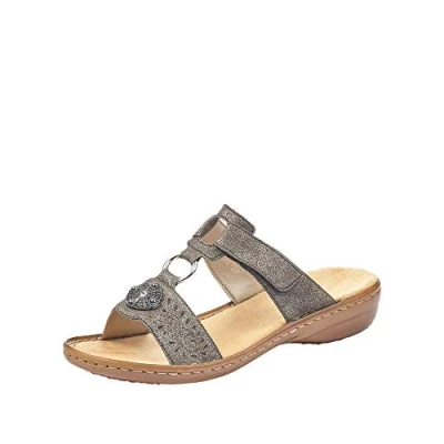 Afbeelding van Rieker dames sandaal olymp, Grijs Stromboli 45, 40 EU