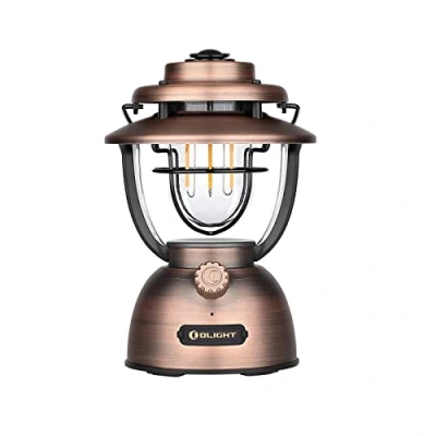 Afbeelding van OLIGHT Olantern Classic 2 Pro campinglamp 300 LM, LED lantaarn in retrostijl, traploos dimbaar, noodstroombank USB oplaadbaar, voor kamperen, tuin, stroomuitval, Halloween decoratie, wandelen
